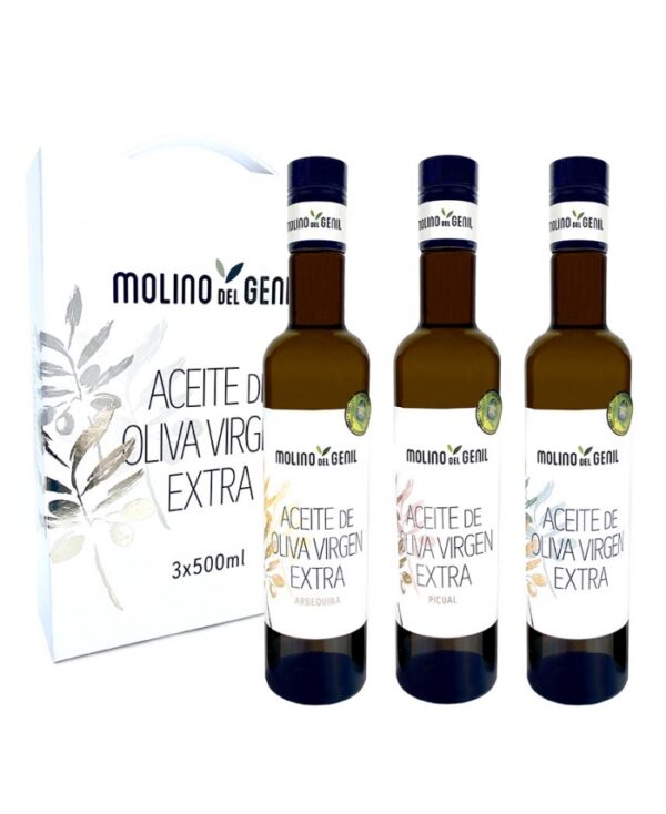Botella 500ml, caja 3 uds